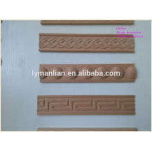 Delicate Carved Decorative wood moulding/ Hand Carved Wood Mouldings